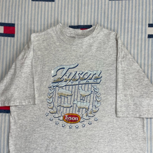 Vintage Tyson Chicken Nuggets short sleeve tee shirt - Picture 3 of 11